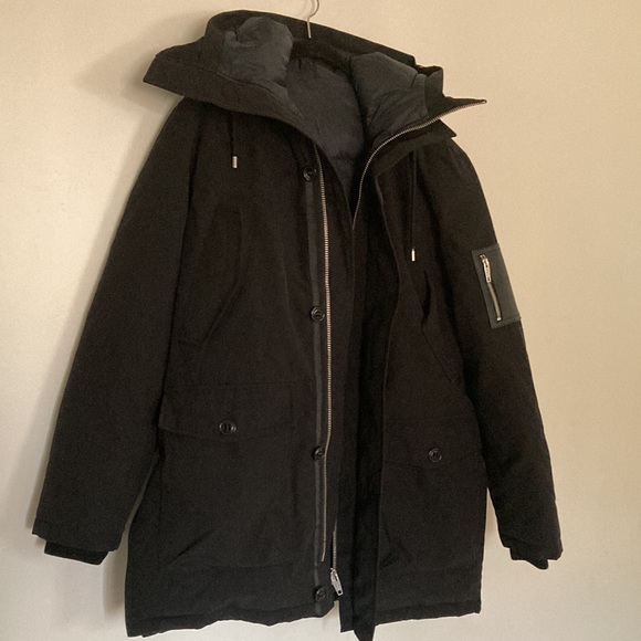 🆕 NWT The Kooples Mix Poly Puffy 🆕 - Picture 10 of 15